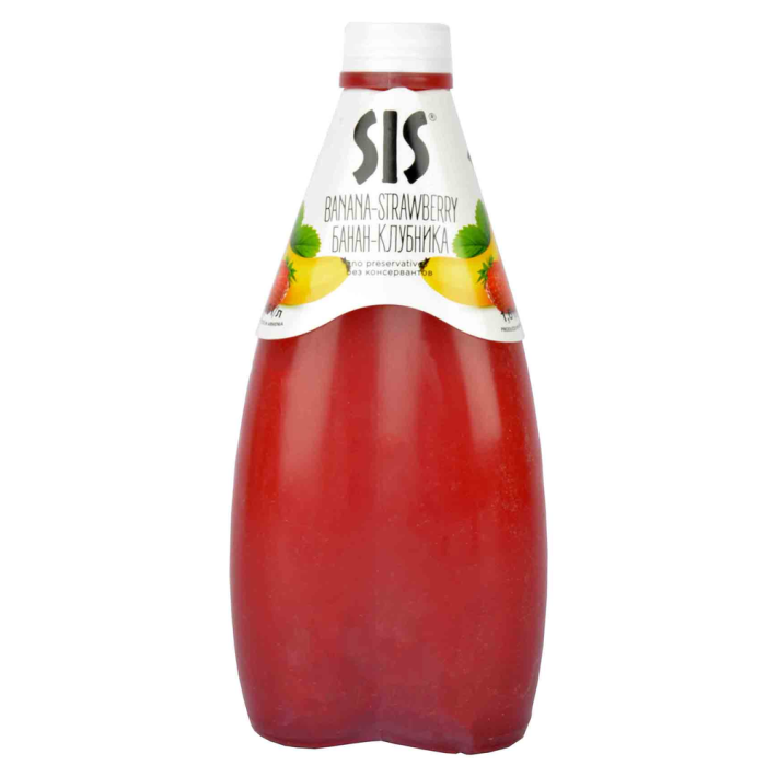 Нектар Sis клубнично-банановый пластиковая бутылка 1,6 л