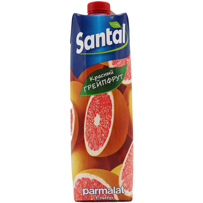 НАПИТОК SANTAL КРАСНЫЙ ГРЕЙПФРУТ 1Л