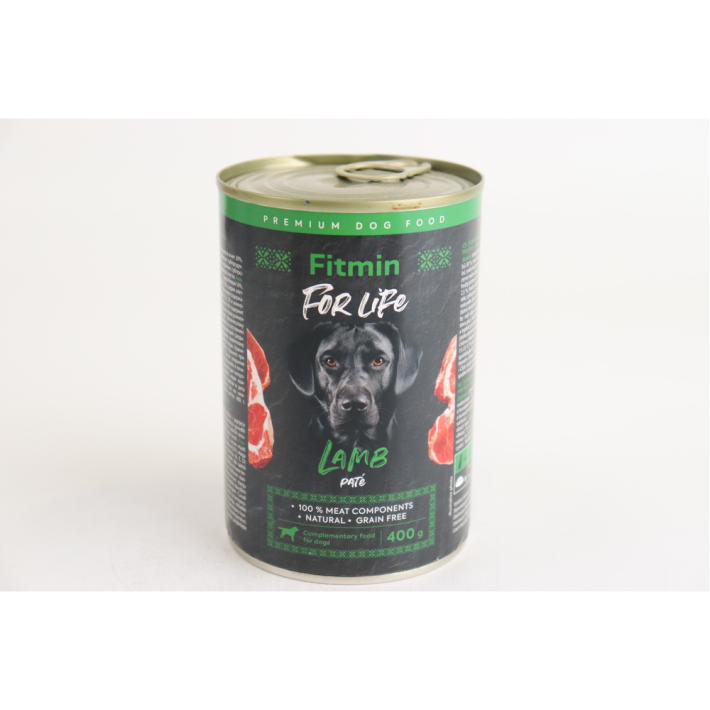 КОНСЕРВЫ Д/СОБАК ФИТМИН ЯГНЕНОК 400ГР