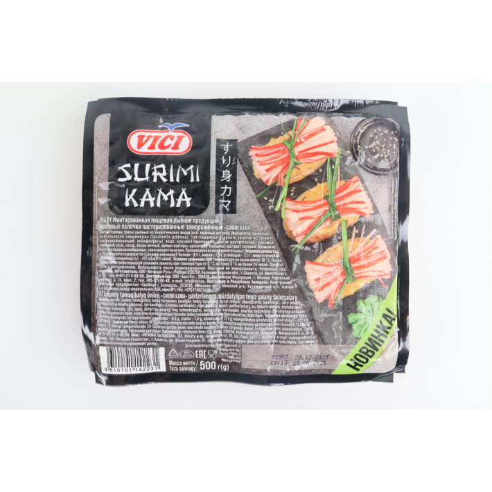 ПАЛОЧКИ КРАБОВЫЕ VICI SURIMI KAMA ЗАМ 500ГР