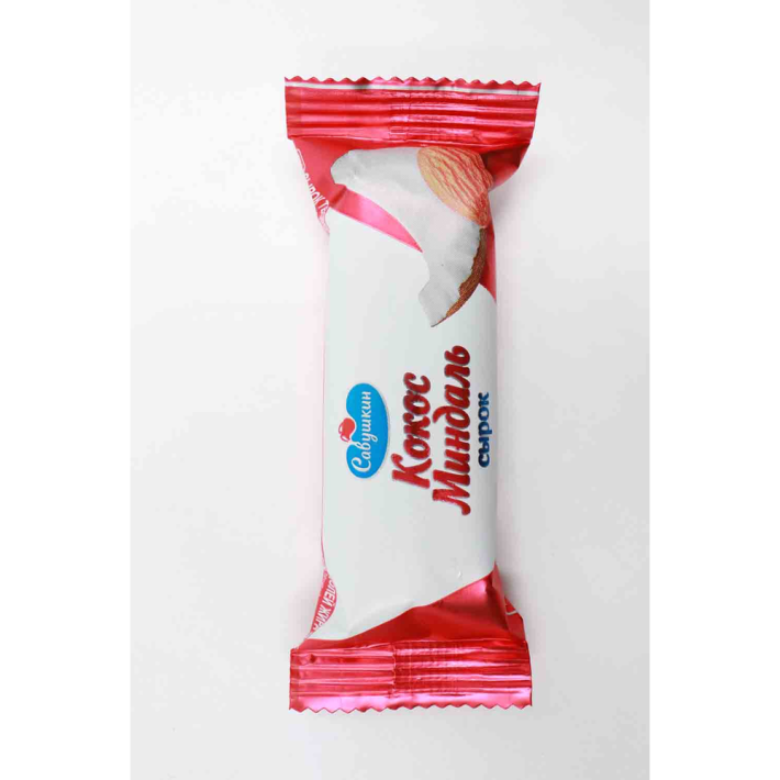 СЫРОК САВУШКИН ГЛАЗИР 20% КОКОС/МИНДАЛЬ 40ГР