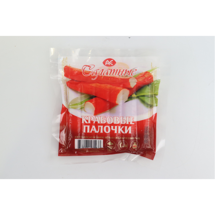 ПАЛОЧКИ КРАБОВЫЕ САЛАТНЫЕ 15% 100ГР