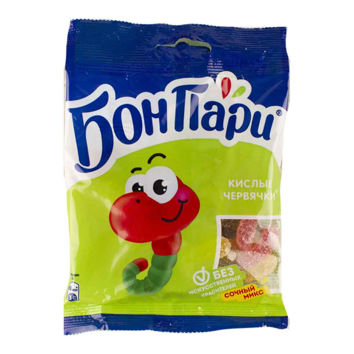 Мармелад кис червячки бон пари 75 г