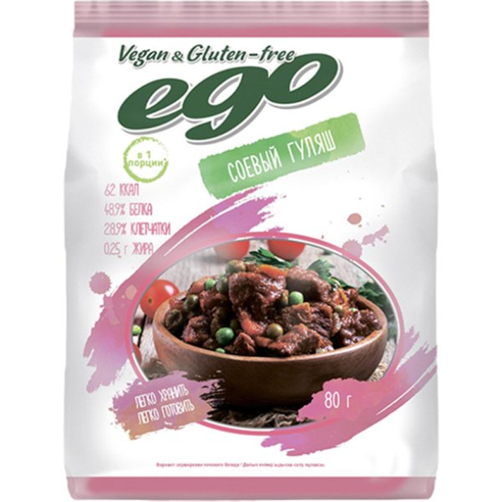 СОЕВОЕ МЯСО EGO ГУЛЯШ 80ГР