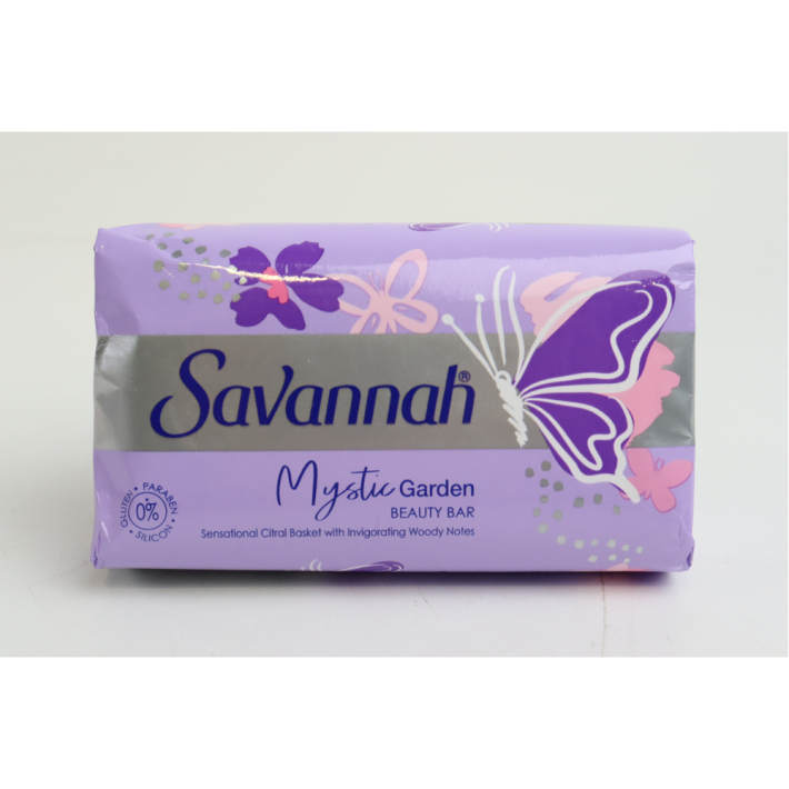 ТУАЛЕТНОЕ МЫЛО SAVANNAH MOMENTS MYSTIC GARDEN СИРЕНЕВ.150ГР
