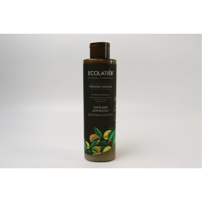 VEGAN БАЛЬЗАМ ECL GREEN Д/ВОЛОС ЗДОРОВЬЕ&КРАСОТА ORGANIC MARULA 250МЛ