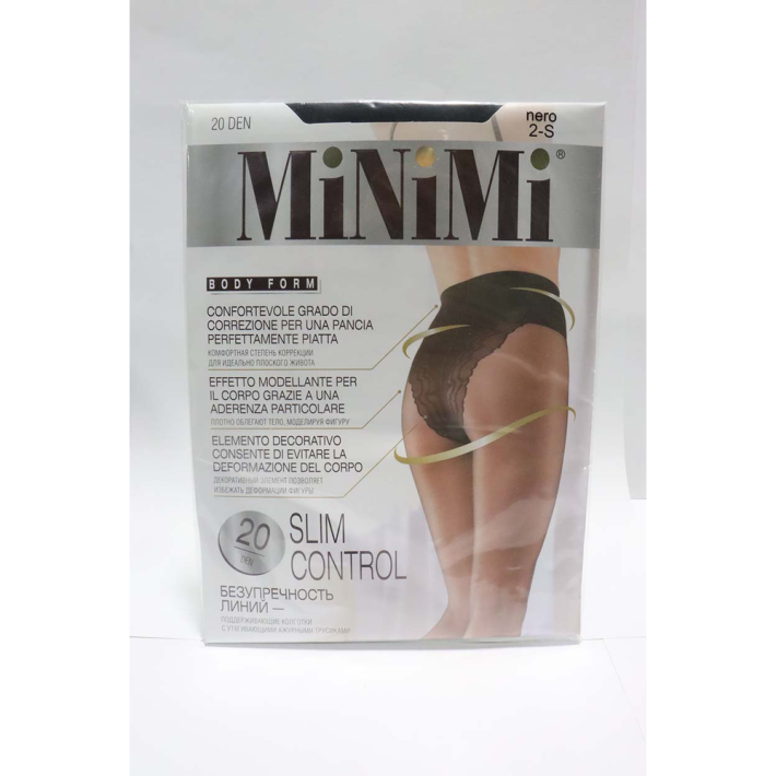 Колготки женские Mini slim control 20 den nero 2 размер
