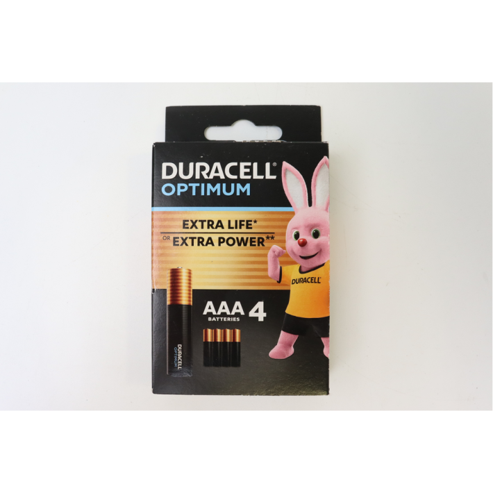 DURACELL БАТАРЕЙКИ OPTIMUM AAA 4BKP CEE