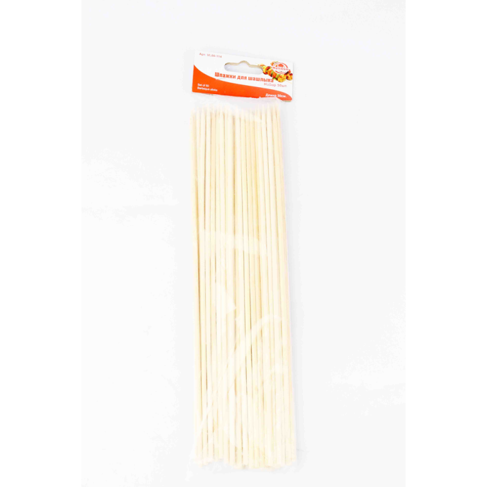 НАБОР МУЛЬТИДОМ ШПАЖКИ ДЛЯ ШАШЛЫКА 50ШТ ДЛИНА 30СМ VL80-114
