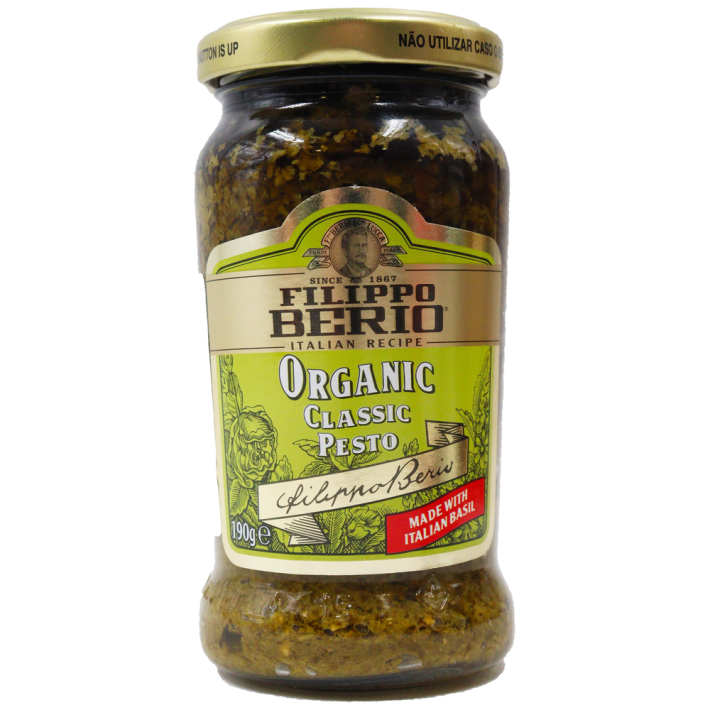 СОУС ПЕСТО КЛАССИЧЕСКИЙ ORGANIC FILIPPO BERIO 190ГР