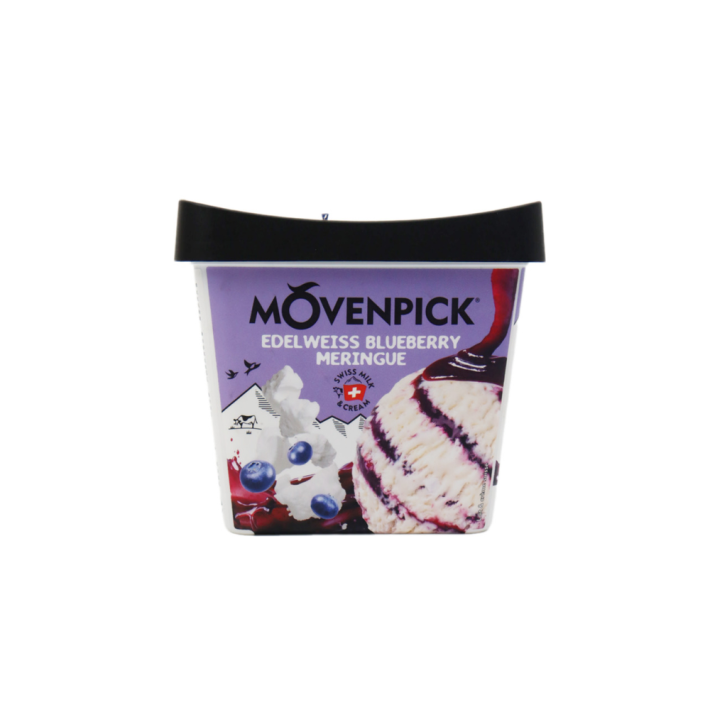 МОРОЖЕНОЕ MOVENPICK EDELWEISS BLUEBERRY MERINGUE 900МЛ