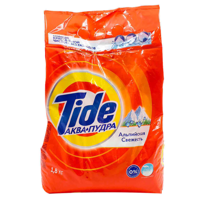 Порошок Tide ручная альпийская свежесть 1,8 кг
