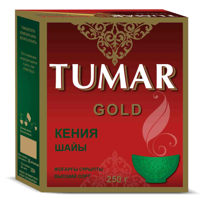 ЧАЙ ТУМАР GOLD КЕНИЙСКИЙ ГРАНУЛ 250ГР