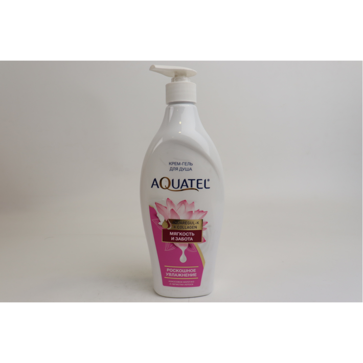 ГЕЛЬ Д/ДУША AQUATEL МЯГКОСТЬ И ЗАБОТА 500ГР