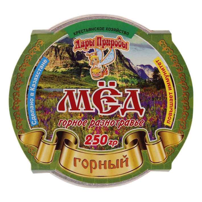 Мед Горное разнотравье 250 г пэт