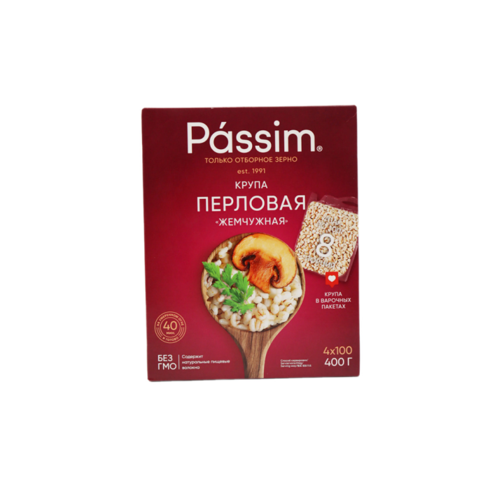 Пассим крупа перловая жемчужная 400 г