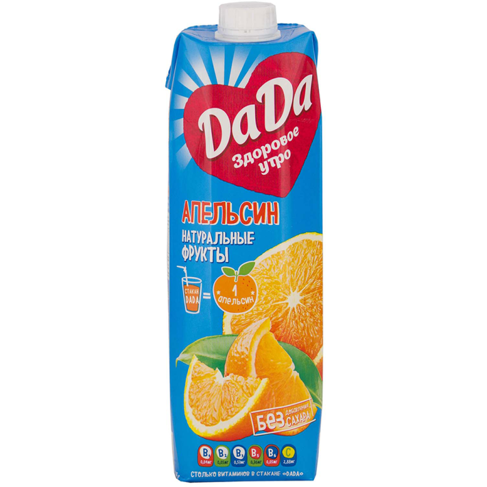 Сок Da-Da Day утренний апельсин 0,95 л