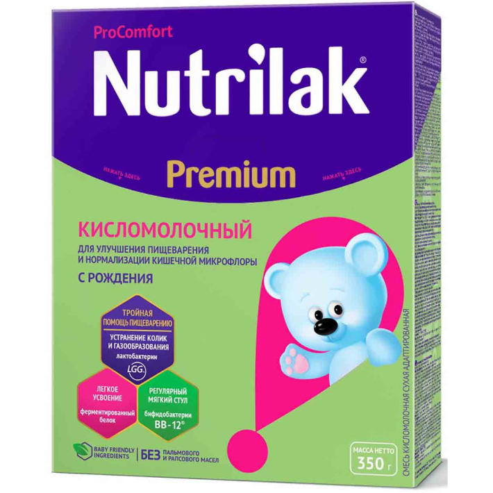 Смесь Nutrilak premium кисломолочный сухой адаптированная 350 г