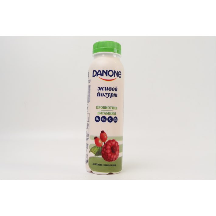ЙОГУРТ ПИТЬЕВОЙ DANONE МАЛИНА/ШИПОВНИК 270ГР