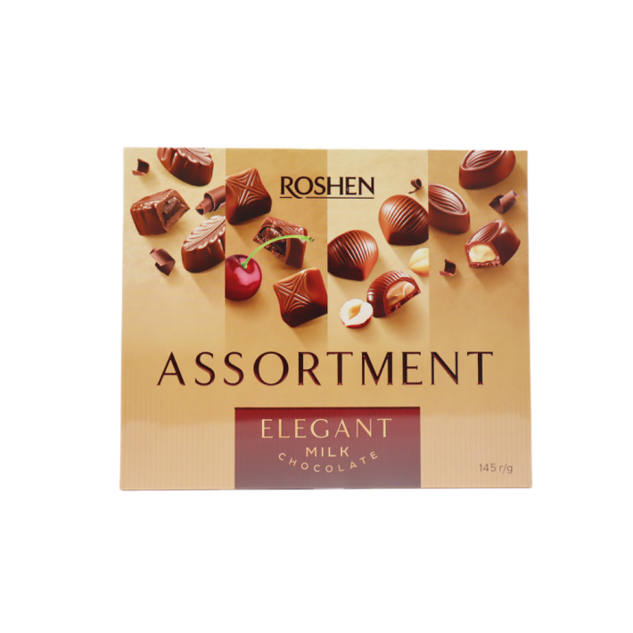 Конфеты Roshen Ассорти Молочный Шоколад 145г