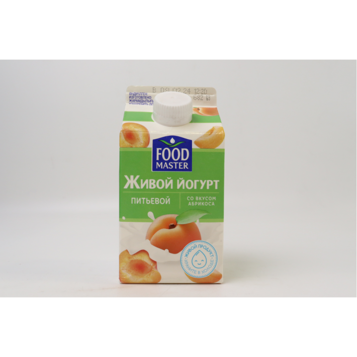 Йогурт Food Master питьевой абрикос 2% 450 г