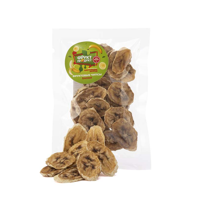 ФРУКТОВЫЕ ЧИПСЫ БАНАН ФРУКТ ПРОДУКТ П/ПАКЕТ 1*30ГР