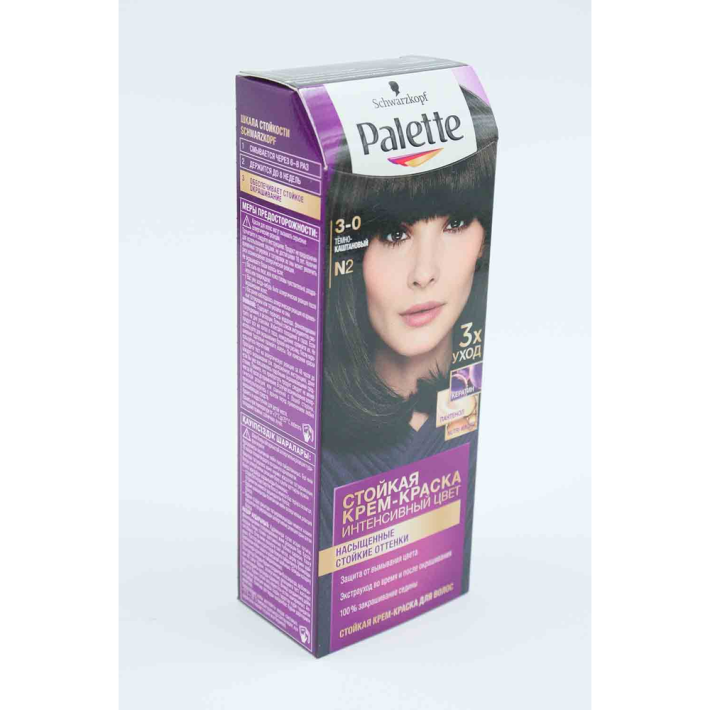 Крем краска Palette n2 темный каштан