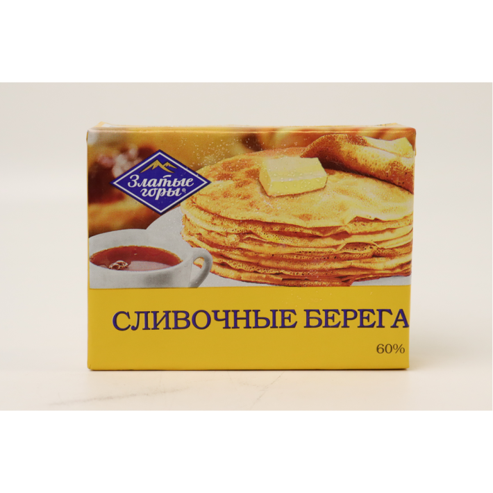 Масло сливочное берега 60% 180 г