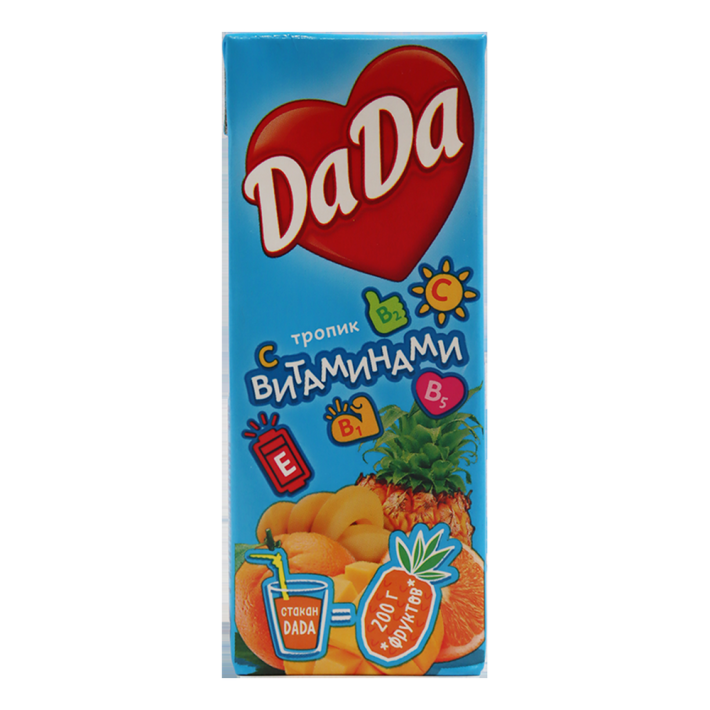 Сок Dadaday тропик 200 мл