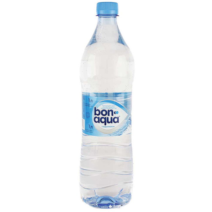 Вода Bonaqua негазированная 1 л