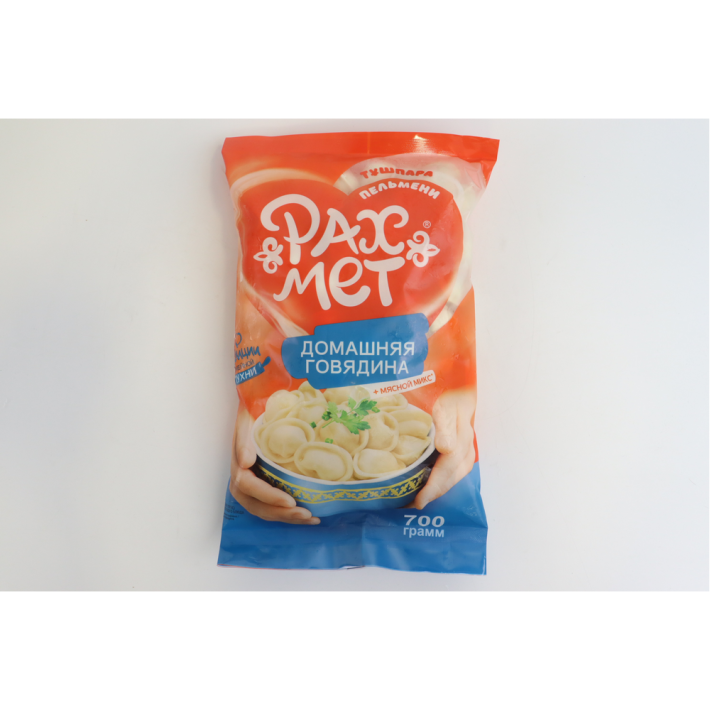 ПЕЛЬМЕНИ РАХМЕТ ДОМАШНЯЯ ГОВЯДИНА 700ГР