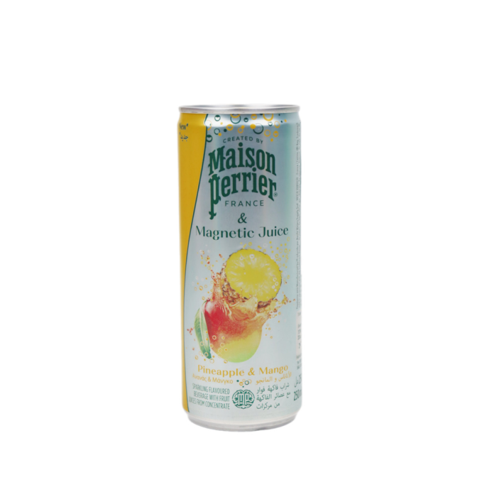 НАПИТОК PERRIER MAISON PINEAPPLE MANGO 0,25Л ЖБ