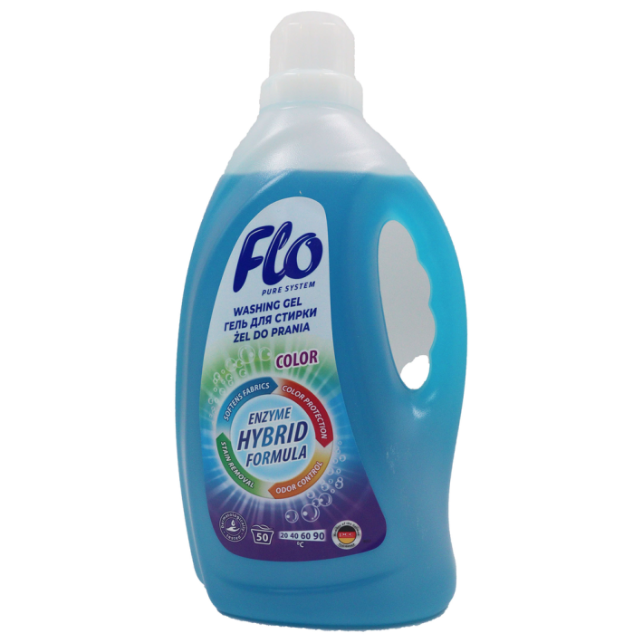 ГЕЛЬ Д/СТИРКИ ЦВ БЕЛЬЯ FLO HYBRID FORMULA COLOR 2Л