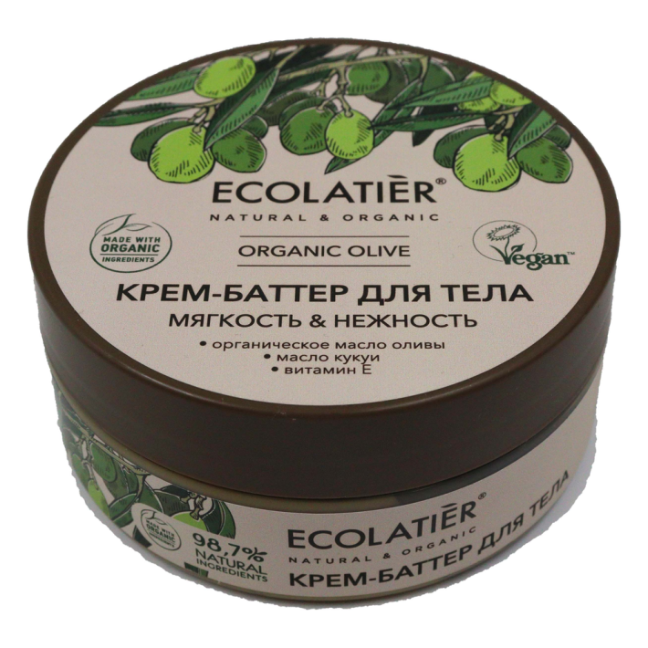 VEGAN КРЕМ-БАТТЕР ECL GREEN Д/ТЕЛА МЯГКОСТЬ/НЕЖНОСТЬ 150МЛ