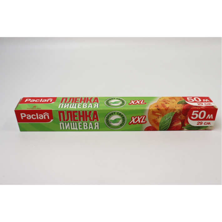 Paclan пленка для пищевых продуктов 50 м х 29 см xxl в коробке