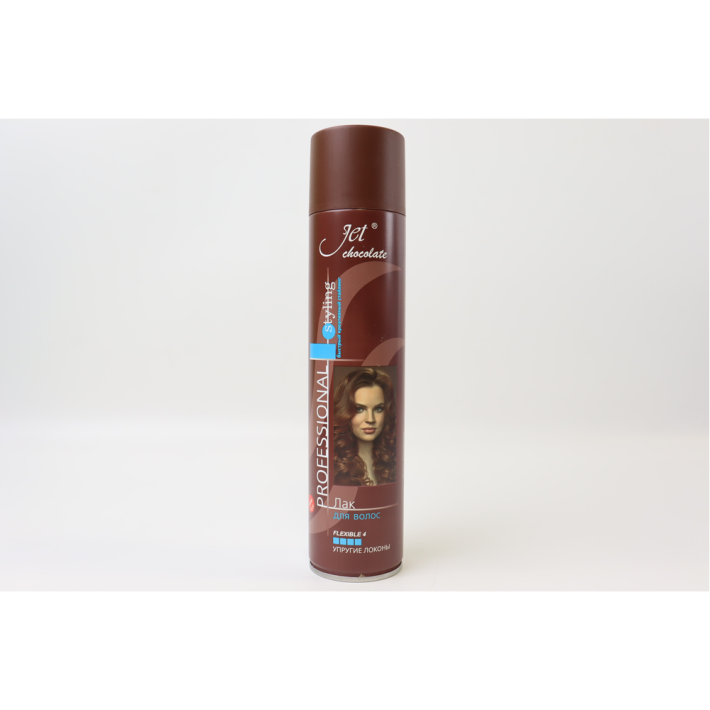 Лак для волос Jet flexible ультра с ф chocolate 300 мл