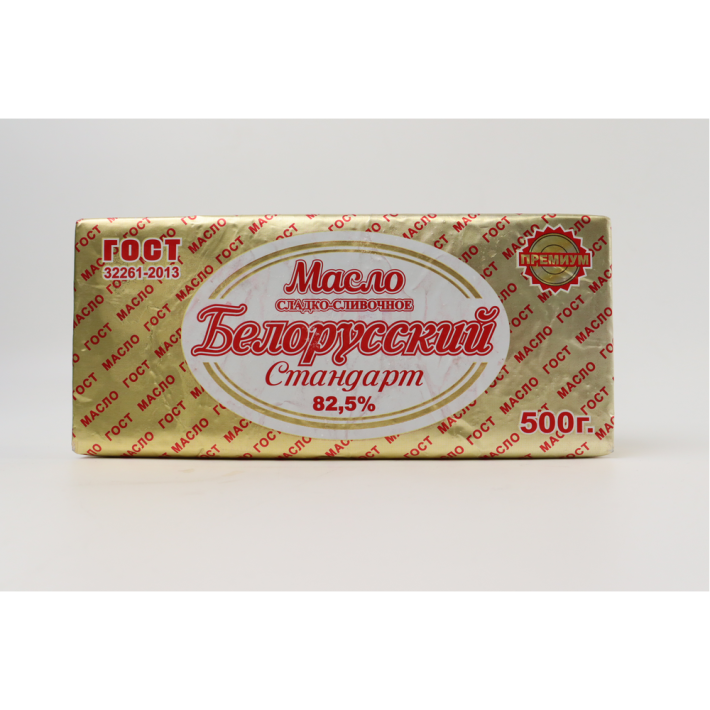 МАСЛО БЕЛОРУССКИЙ СТАНДАРТ 82,5% 500ГР