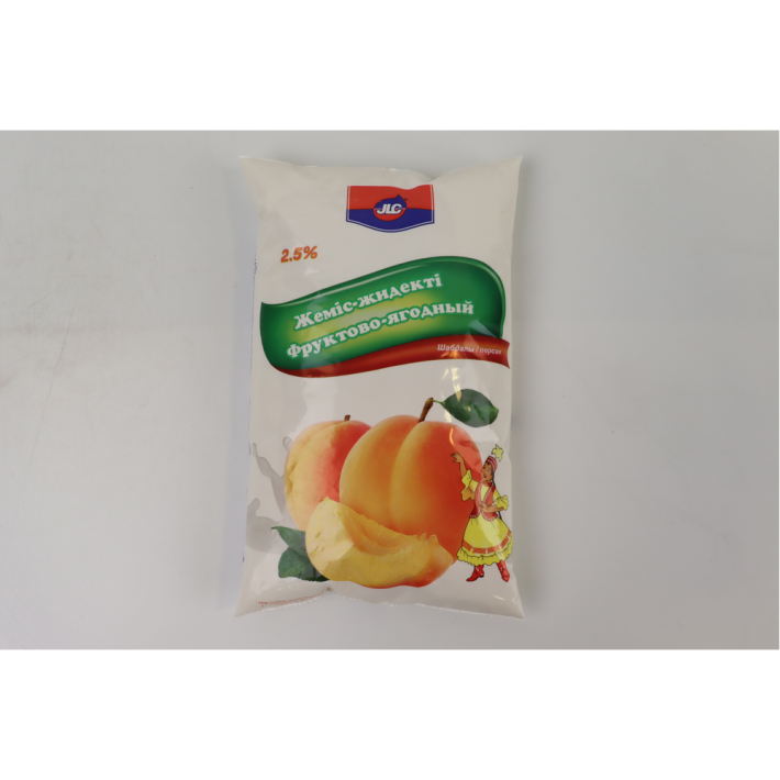 Продукт молокосодерж фрукто-ягодный персик 2,5% 900 гр