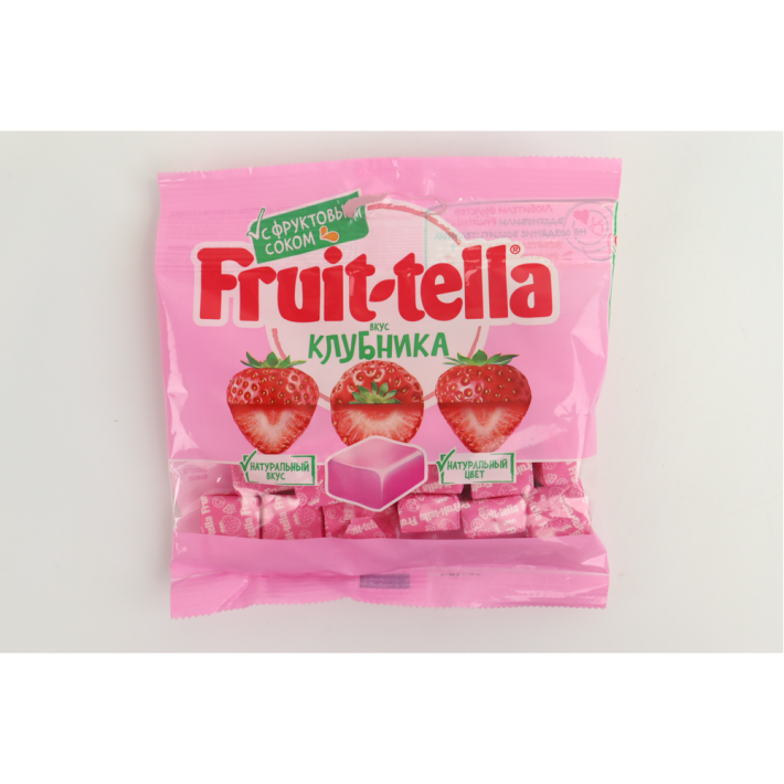 КОНФЕТА ЖЕВАТЕЛЬНАЯ FRUITTELLA КЛУБНИКА 24Х70ГР