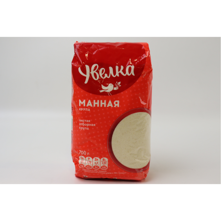 Крупа Увелка Отборная Манная 700 г