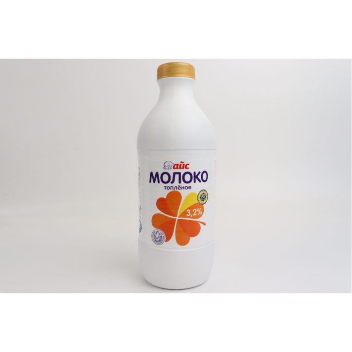МОЛОКО ТОПЛЕНОЕ АЙС 3,2% 1000МЛ БУТ