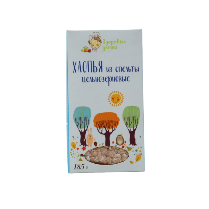 Хлопья из спельты Россия 180 гр