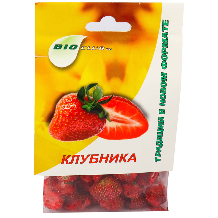 Клубника сушеная Bioclub 50 г