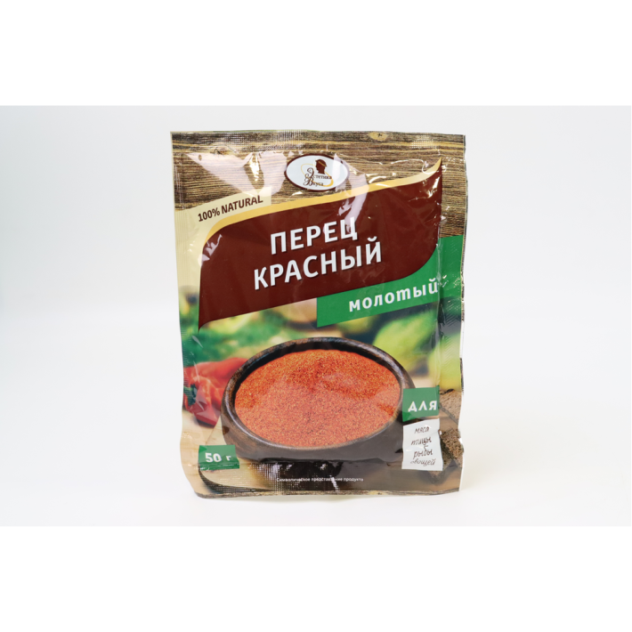 Перец Эстетика Вкуса красный молотыйотый natural 50 г