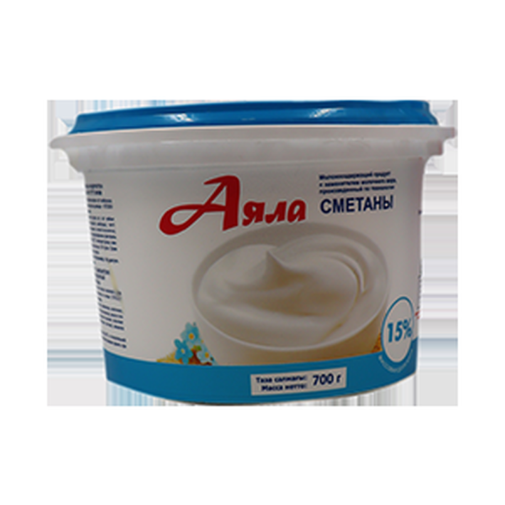 ПРОДУКТ СМЕТАННЫЙ АЯЛА 15% 700ГР