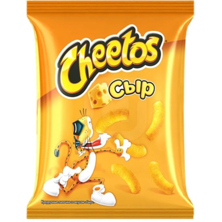 ПАЛОЧКИ КУКУРУЗНЫЕ CHEETOS СЫР 85ГР