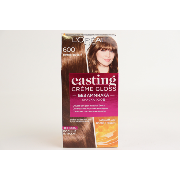 Краска для волос Casting creme gloss темный русый 600 мл