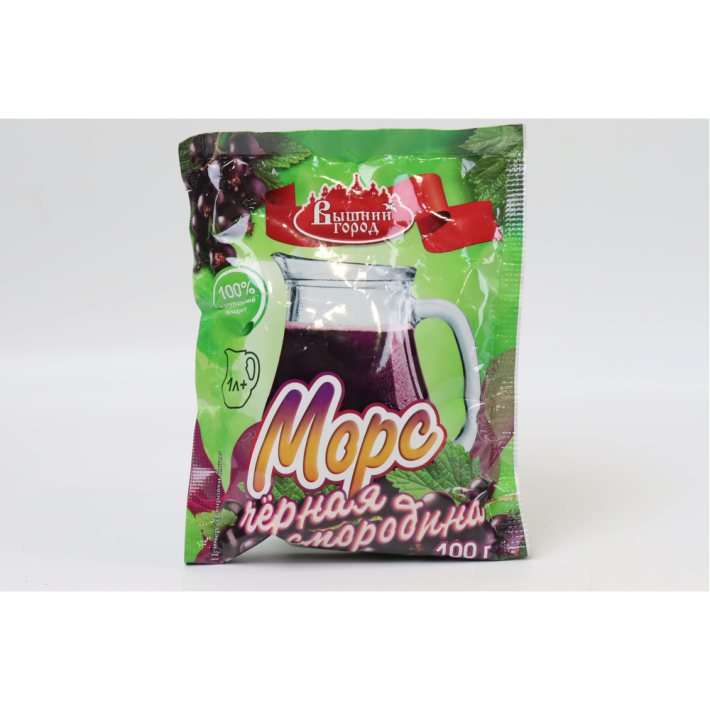 МОРС ИЗ ЧЁРНОЙ СМОРОДИНЫ 100ГР