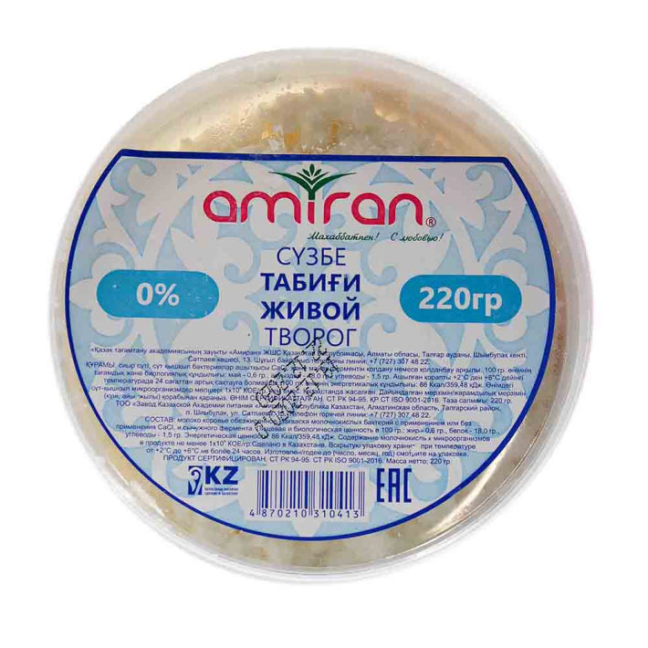 Творог Амиран 0% 220 г