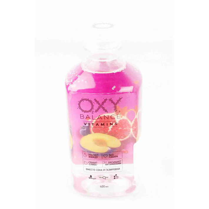 НАПИТОК OXY BALANCE ВИТАМИНЫ ГРАНАТ-СЛИВА 400МЛ